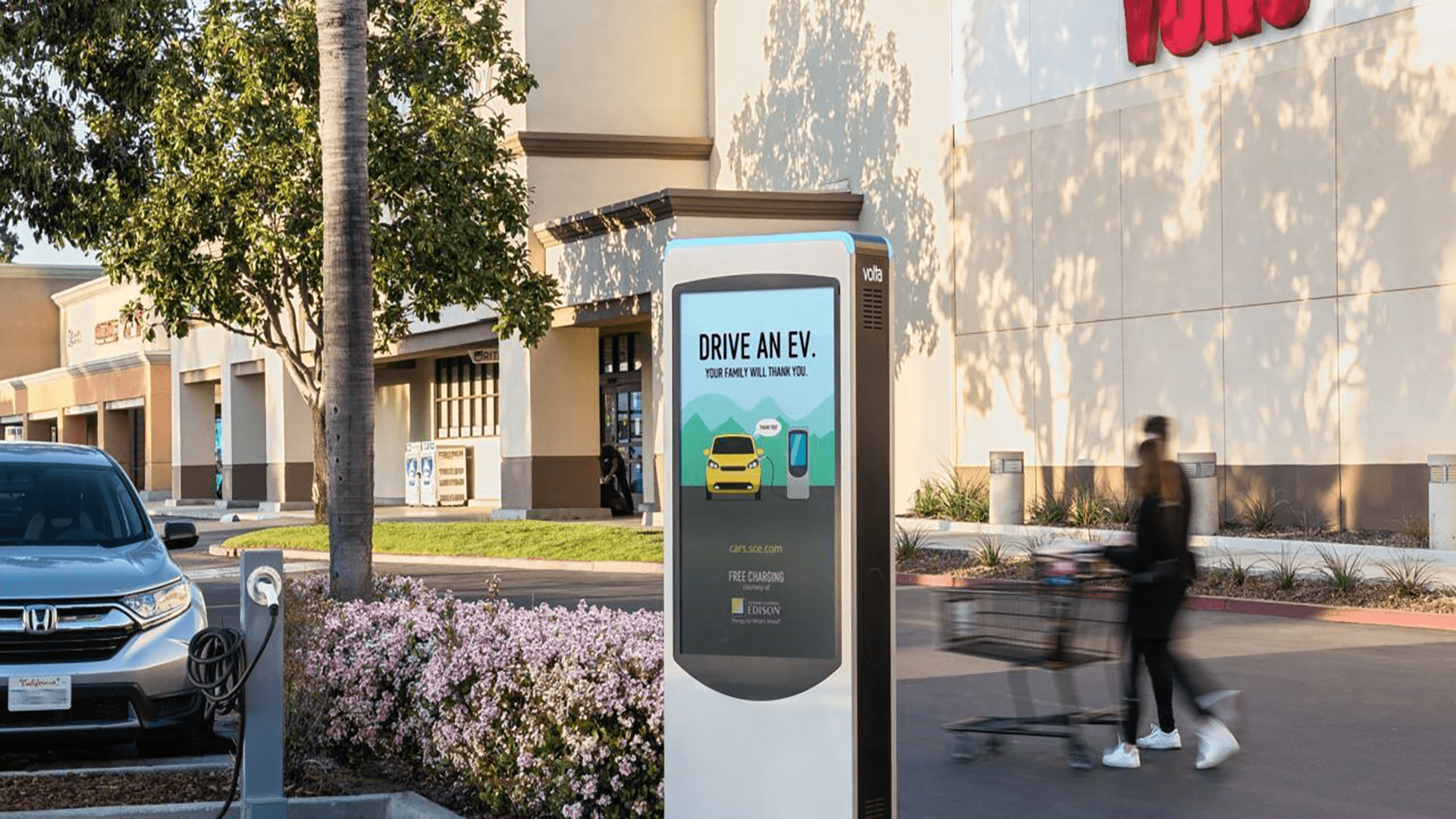 The New Green, Clean Ad Space: EV charging stations as advertising