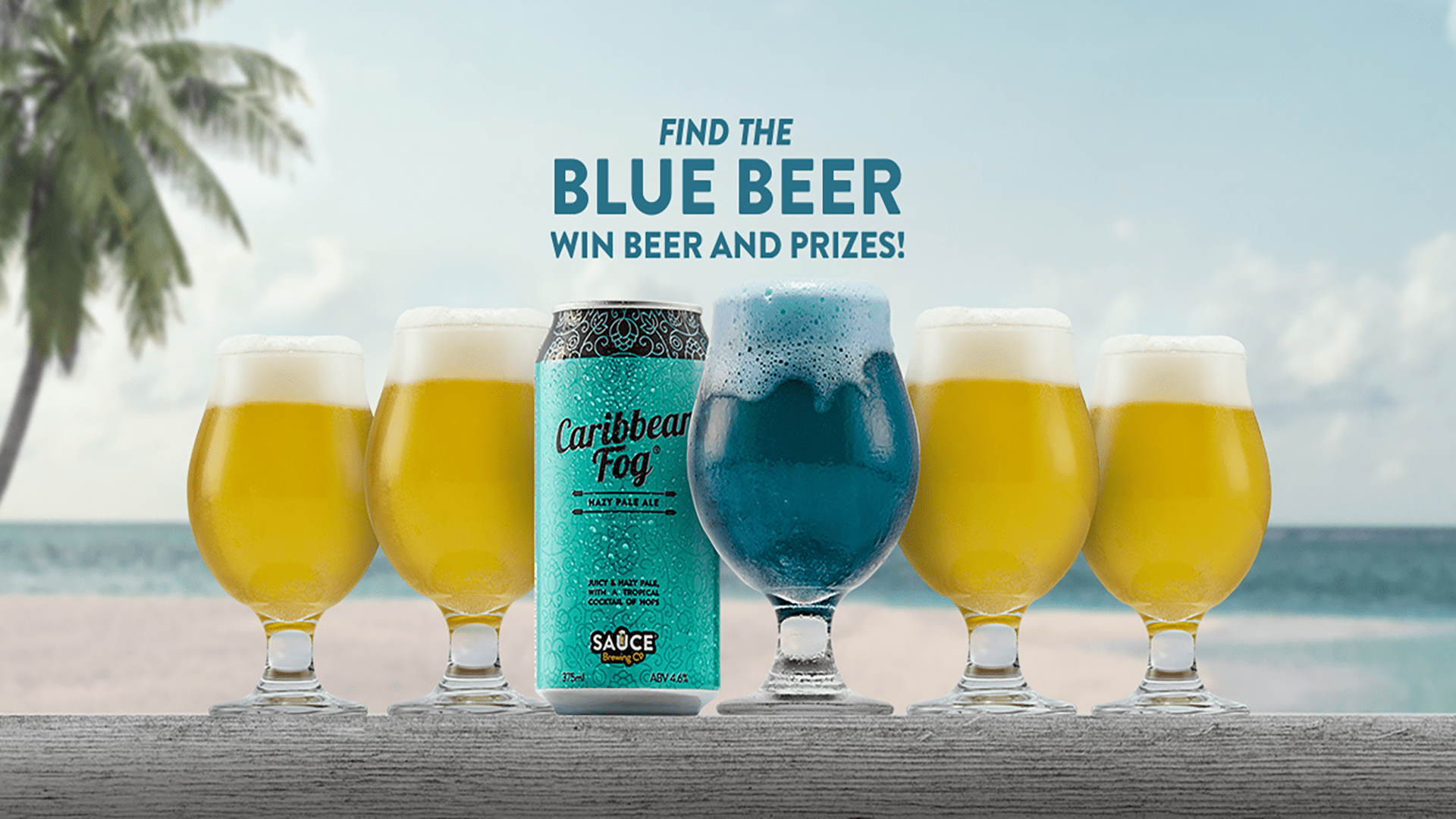 Find The Blue Beer: An integrated campaign for Sauce Brewing Co