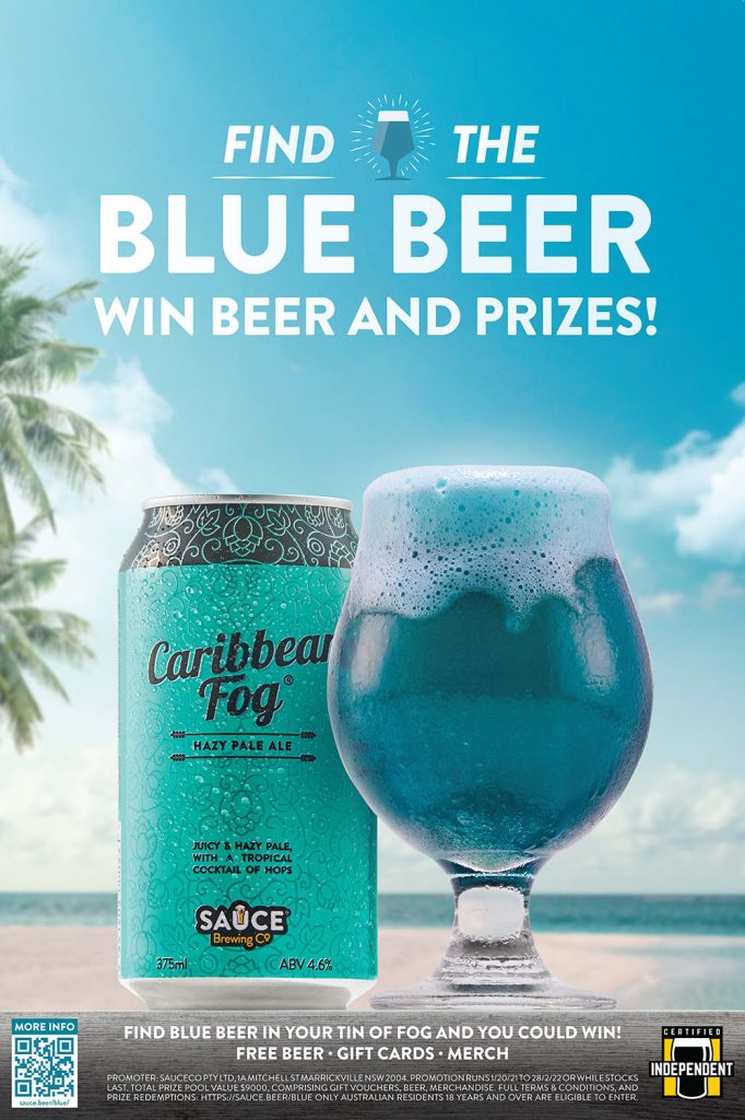 blue beer campaign now we collide agency 